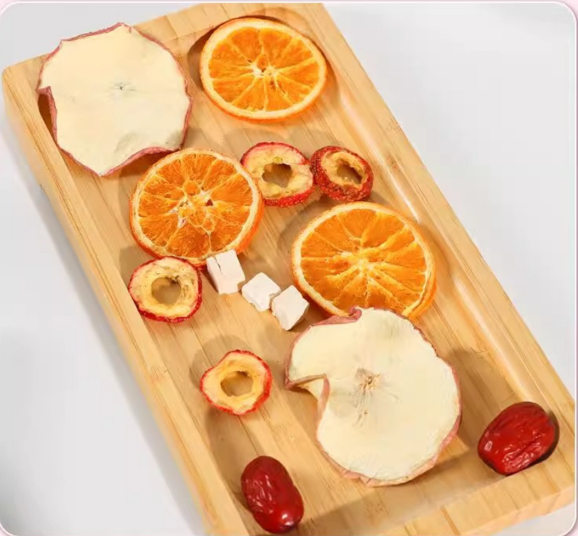 Apple Hawthorn Poria Orange Herbal Tea 120g 10 Cold Brew Fruit Tea Bags preparation