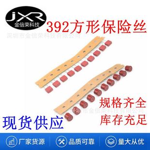 392 square fuse 250V direct plug power supply slow break protector square braid plastic seal safety tube plug-in