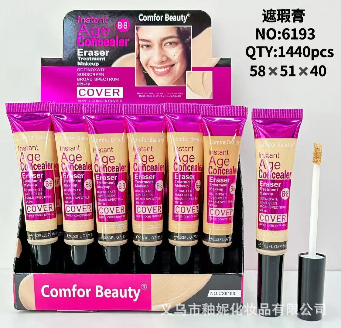 Corrector Facial Líquido Impermeable y de Larga Duración para Rostro