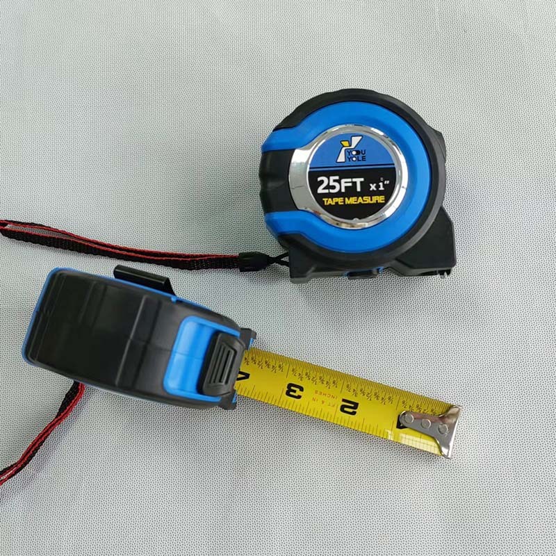 新型ABS+TPR厚型耐摩耗・耐衝撃・防水高精度3m5m7.5mスチール巻尺ケース付きメートル巻尺|undefined