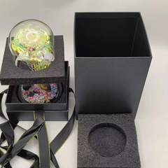 Everlasting flower glass lampshade rose gift box custom style creative gift packaging