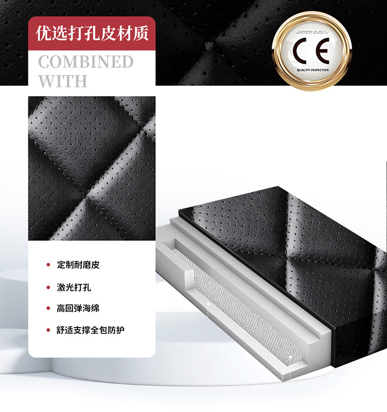 Direct from the manufacturer: All-season universal diamond-pattern playful style, wear-resistant universal five-seater car interior seat cushion and seat cover