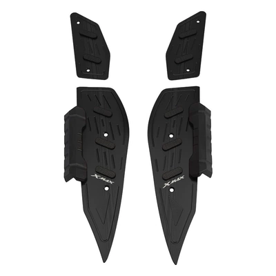 Alloy Anti-Slip Foot Pedals Anti-Fall | Motorcycle pedals - original-hole-position-pedalblack