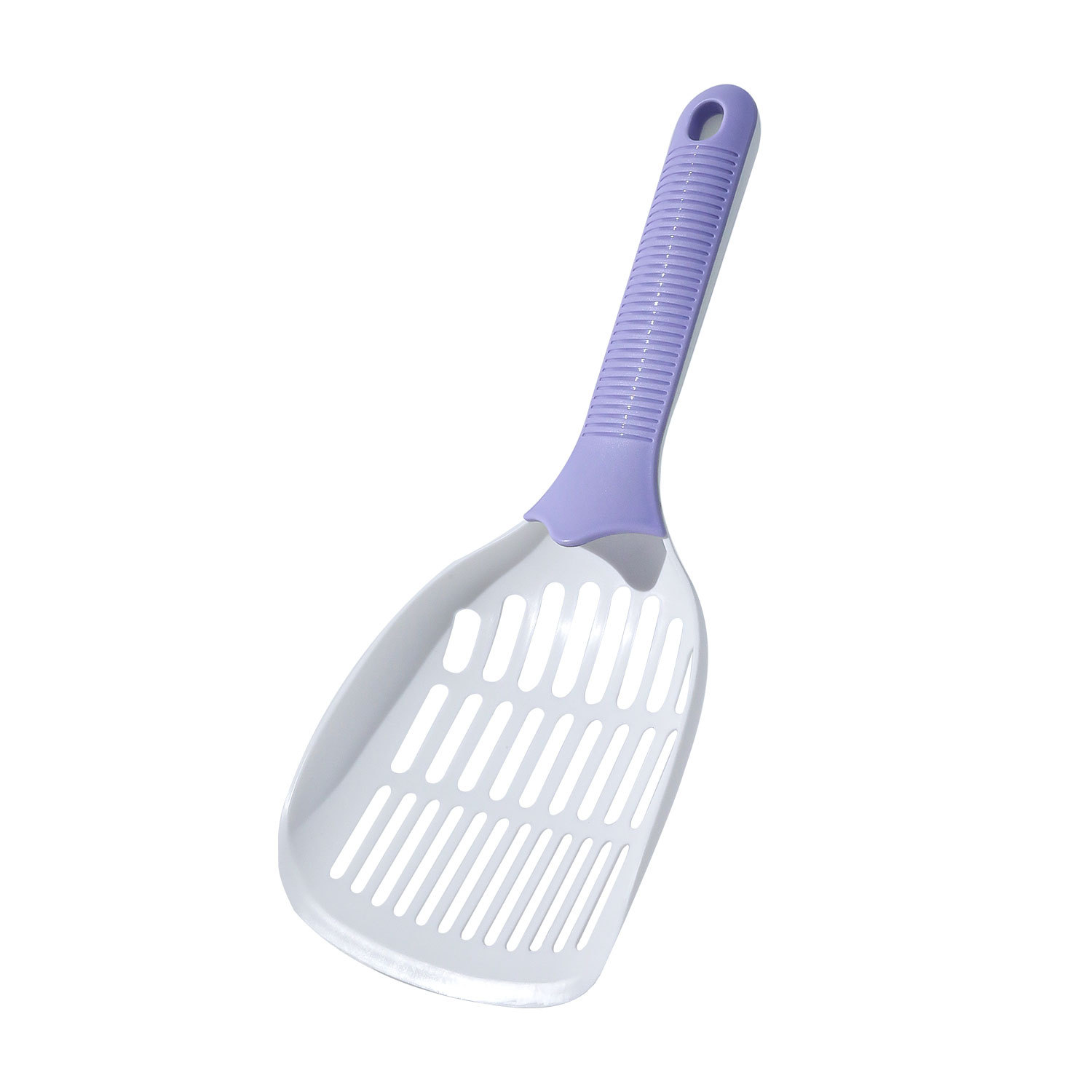 Pala de arena de gato hueca a juego de colores en stock Pipitao Pala de gato de plástico grande Pala de gato Pala de arena de gato simple Pala de mierda