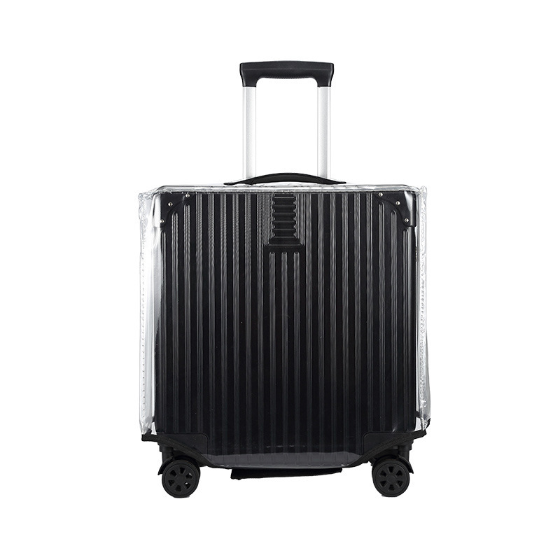 Cubierta de la caja de la carretilla cubierta protectora del equipaje caja de equipaje de PVC transparente horizontal a prueba de polvo Cubierta impermeable 16 pulgadas 18 pulgadas 20 pulgadas