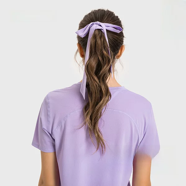 Factory Direct Sales New Spot Sports Fitness Bow Headband Simple Elegant Headband Headwear Female Da373