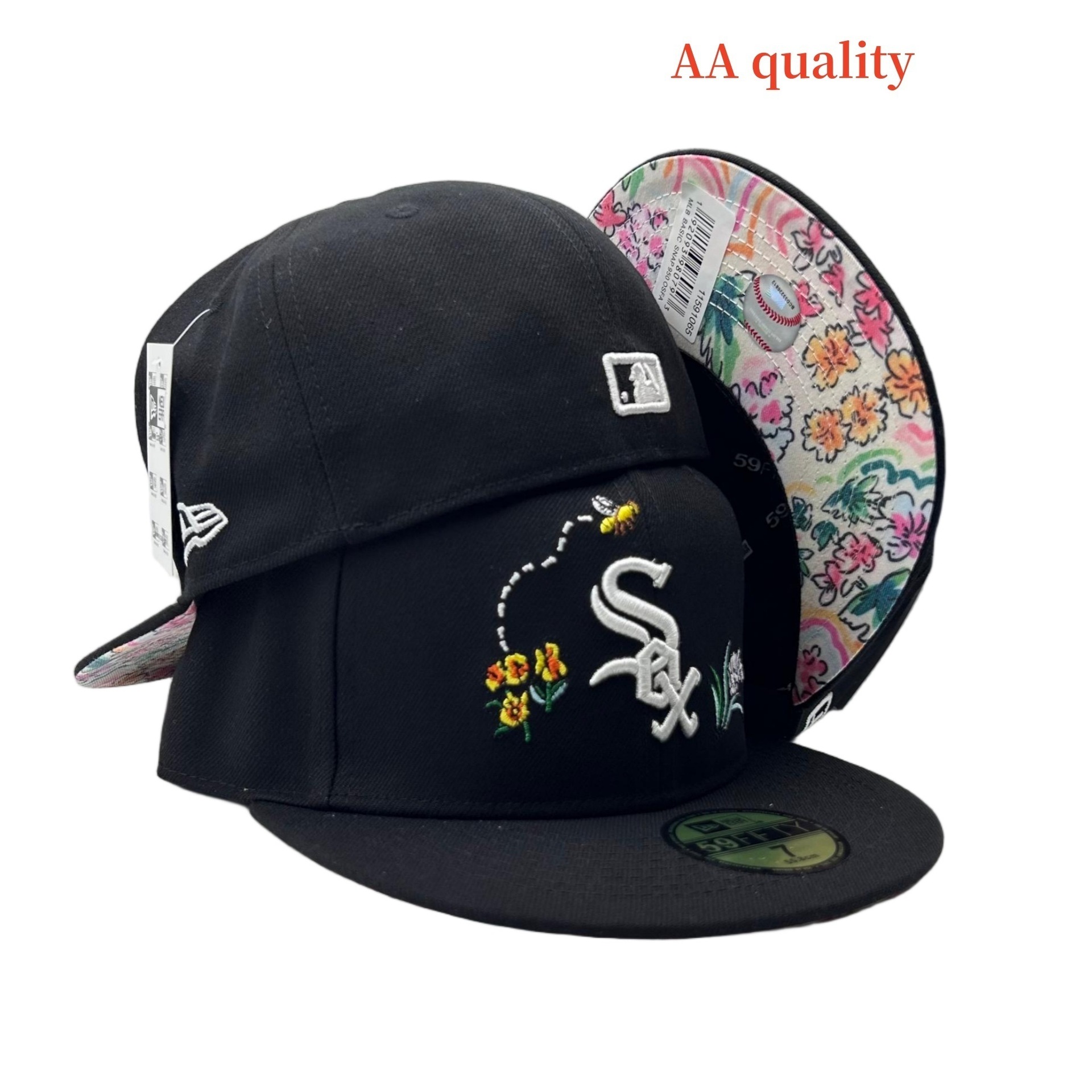 Nuevo comercio exterior transfronterizo MLB sombrero de béisbol estilo hip-hop moda tamaño sombrero de alta calidad