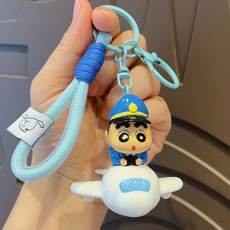 本物のクレヨンしんちゃん雪のロマンスシリーズブラインドボックス装飾品しんちゃん周辺アニメトレンドデスクトップ装飾品フィギュア|undefined