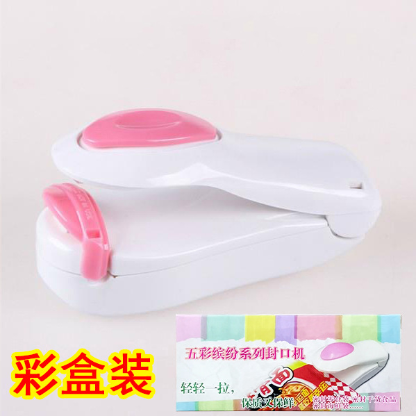 Selladora de Bolsas de Plástico Mini, Sellado por Calor, Manual, para Cocina