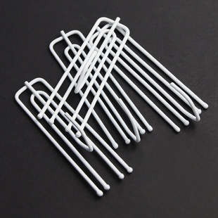 Curtain Accessories Foreign Trade Cloth Fork Curtain Hook Modern Simple Long S Hook Single Hook Metal Iron Curtain Hook