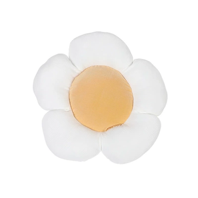 non-slip cushion cute car seat – Seat cushion, seat cover - flower-waist-white-milk-tea-color-core