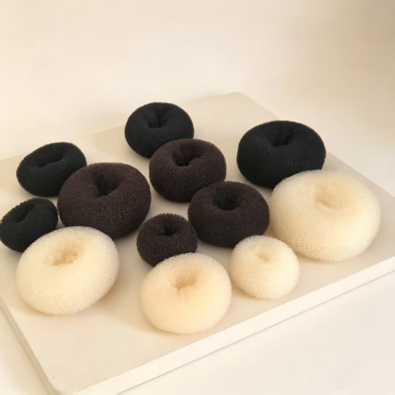 Direct Sale from the Manufacturer: Bun Hair Styling Tool, Flower Bun Hair Styling Tool, Korean and Japanese Style Donut Hair Styling Tool