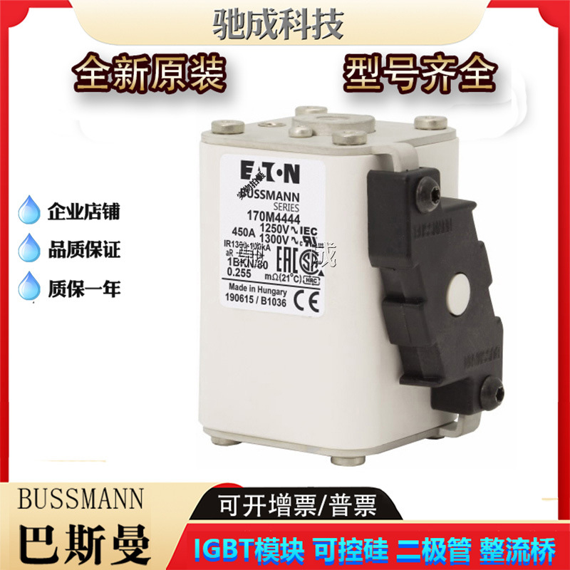 巴斯曼170M4444 170M4445 170M4446  低压保险丝诚信经营货源充足