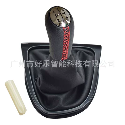 Cab and accessories Iv Mk4 2013-2016 Left-Hand Drive - bright-cover-black-leather-and-red-thread-5r-quick-long-head-black-frame-black-leather-cover-integrated-gear-handle-left-hand-drive