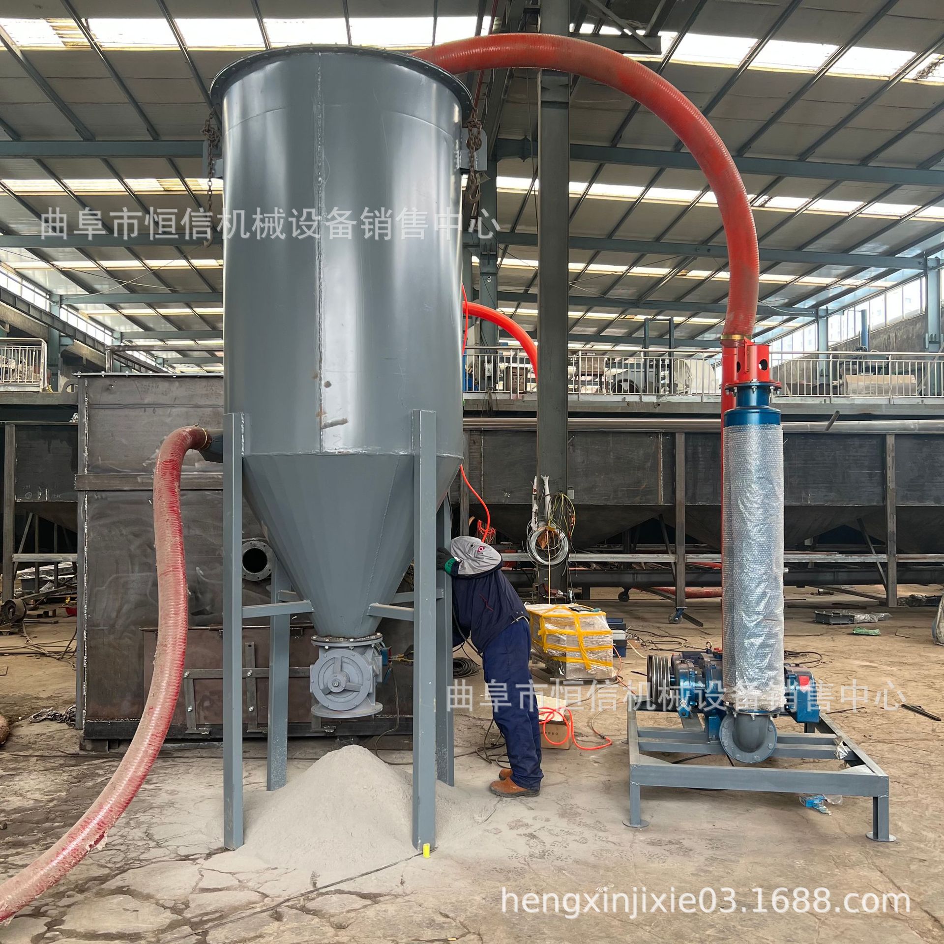 自吸式石膏粉气力抽灰机zcjb 喷砂房沙子气力吸沙机 直供抽灰机