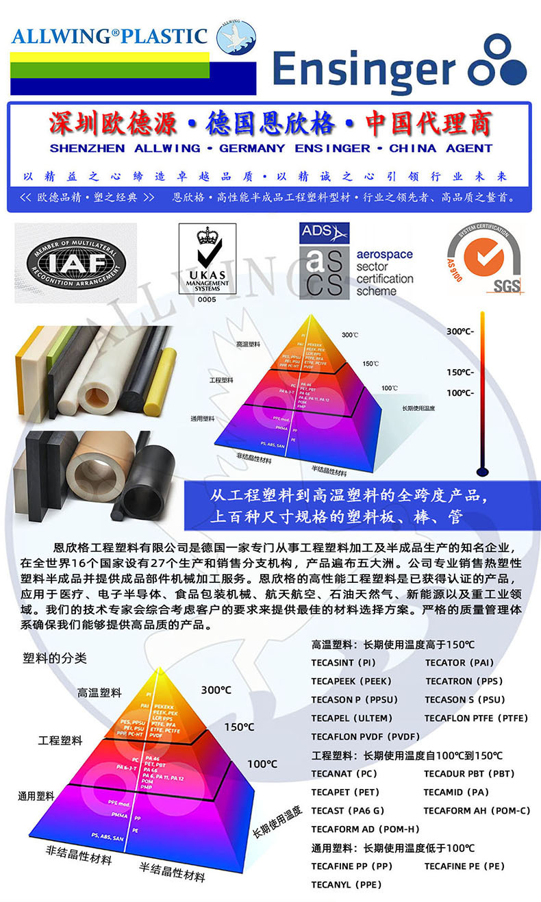 欧德源peek板peek棒pom棒pom棒工厂批发