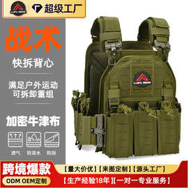 快拆战术背心户外多功能野战军迷马甲耐磨透气作训服厂家现货