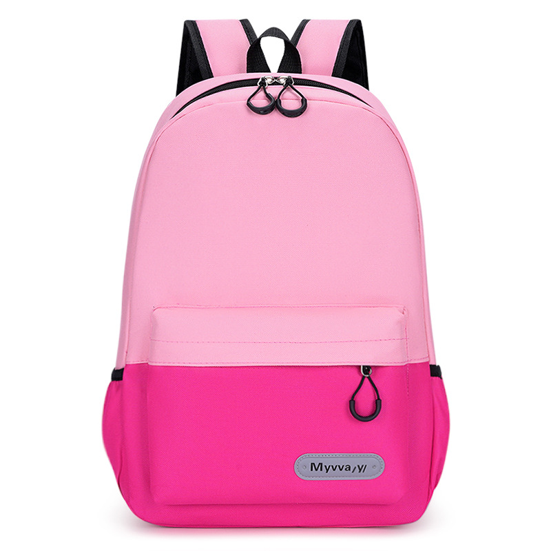 Mochila de estudiantes de primaria y secundaria personalizada impresión logotipo al por mayor clase de capacitación institución de tutoría mochila de ocio para niños personalizada