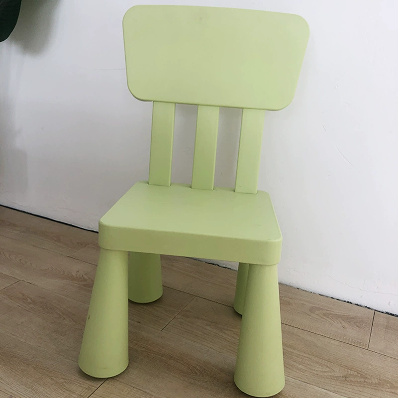 Детский стул пластиковый стул домашний утолщение стул четыре фута маленький стул