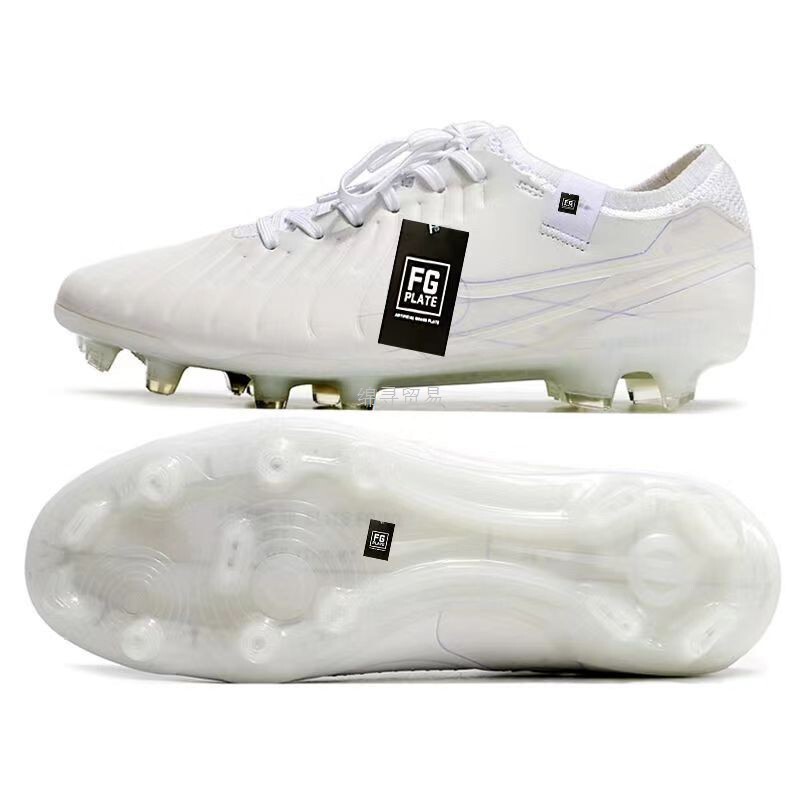 新品レジェンド10サッカーシューズFGロングスパイク防水ニットCR7天然草学生子供競技トレーニングメンズシューズ|undefined