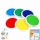 Children's finger painting color inkpad kindergarten palm painting washable finger printing rubbing table seal pigment