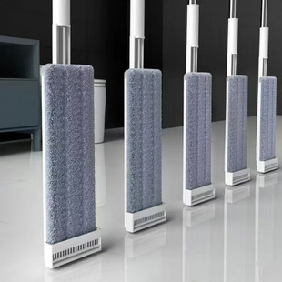 【Extra Large and Bold】Hands-Free Flat Mop for Home Use, Rotating Mop for Lazy Cleaning, Floor Mop