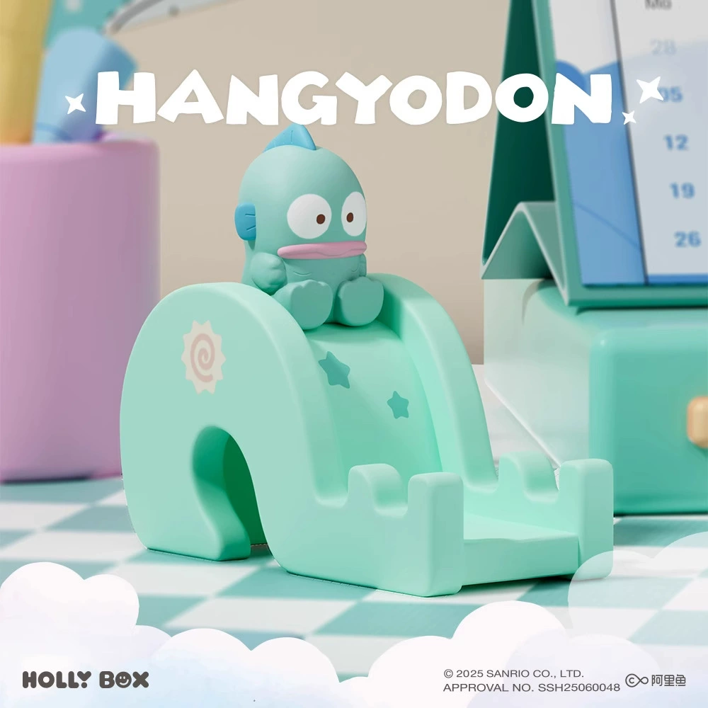 Подставка-горка для телефона (Sanrio) Kuromi Hello Kitty My Melody Cinnamoroll — фигурка-сюрприз
