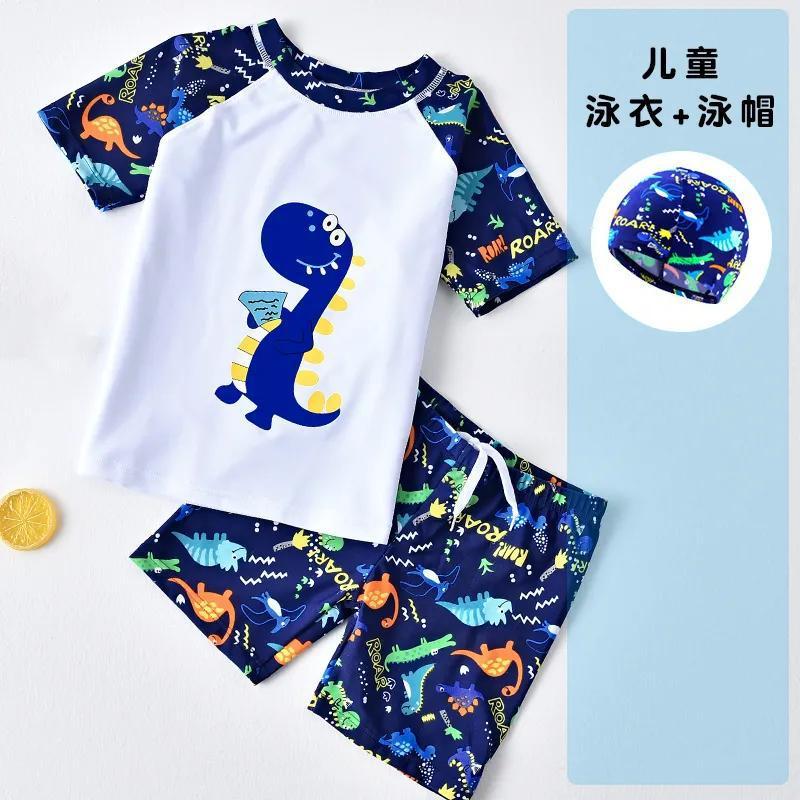 Children's split beach swimwear for boys