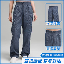 春夏登山裤女宽松长裤长款运动长裤跑步健身外穿休闲裤女裤工装女