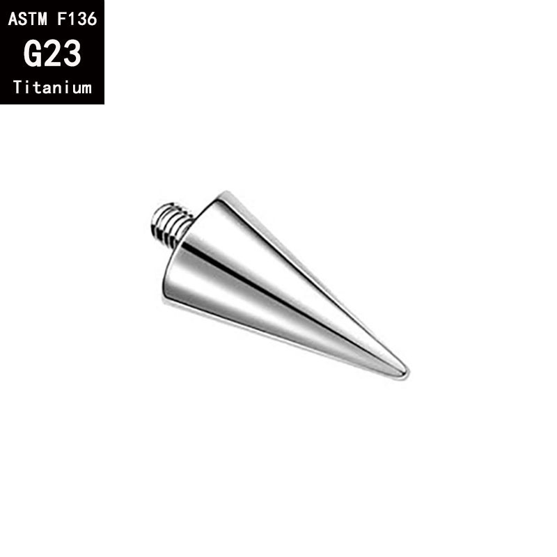Labret piercing jewelry detail image