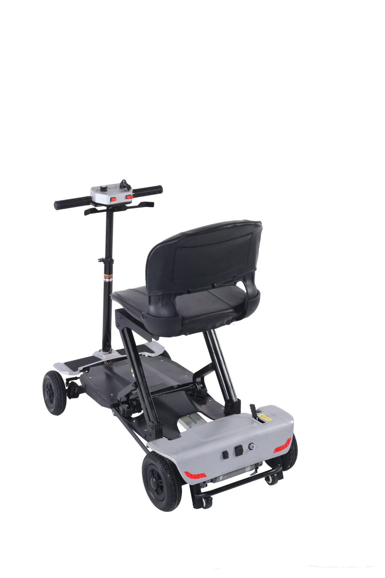 New four-wheeled electric mobility scooter, one-button folding, lightweight, high-end, smart, and designed for home use, powered by a lithium battery