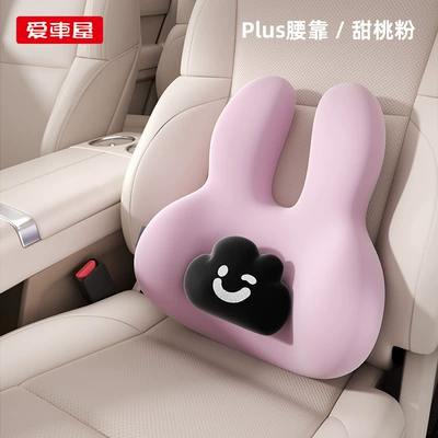 Support Office Cushion Pregnant | Waist support - 10a-antibacterial-lumbar-support-i-629yg-f-sweet-peach-powder