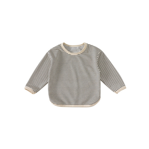 babycity spring and autumn casual boys and girls striped bottoming T-shirt children's tops children's clothing QY82166