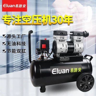 Yilu An EWS30 oil-free mute air pump small woodworking spray paint air compressor 220V compressor spot wholesale