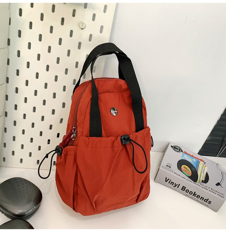 Backpack Men's And Women's 2025 Multifunctional Breast Bag Lightweight Nylon Cloth Bag Single Shoulder High Value Work Commuter Messenger Bag_voghion.com