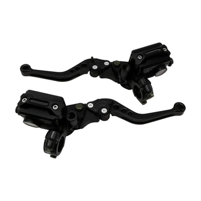 Motorcycle Modified Cnc Aluminum Alloy Other brake systems - black