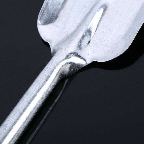 Agricultural tools semi-circular shovel tinplate integrated flat head size shovel half-head hoe coal add firewood iron coal shovel