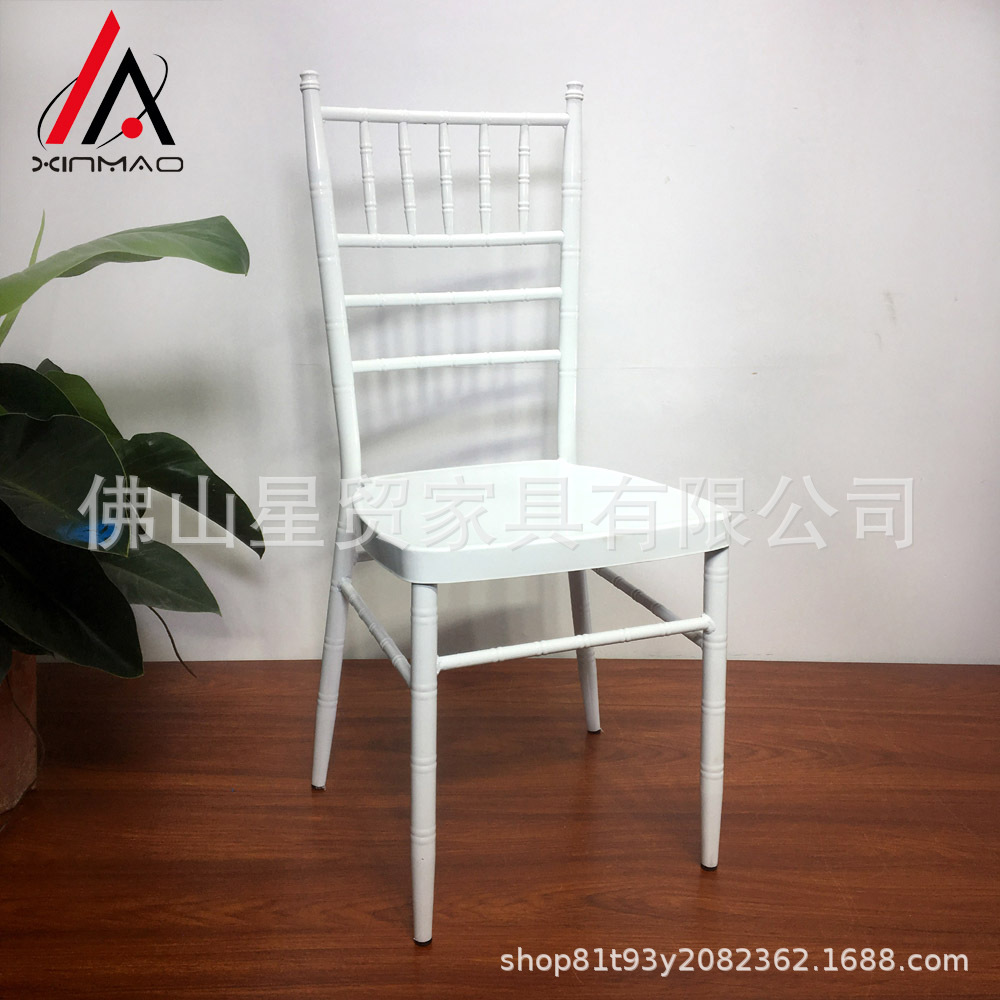 Foshan Xingmao fábrica al por mayor de 7 polos de bambú de oro Silla de césped boda de bambú Silla de hotel garantía de calidad