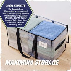 透明PE編み引っ越し袋防水プラスチック包装収納袋布団荷物袋