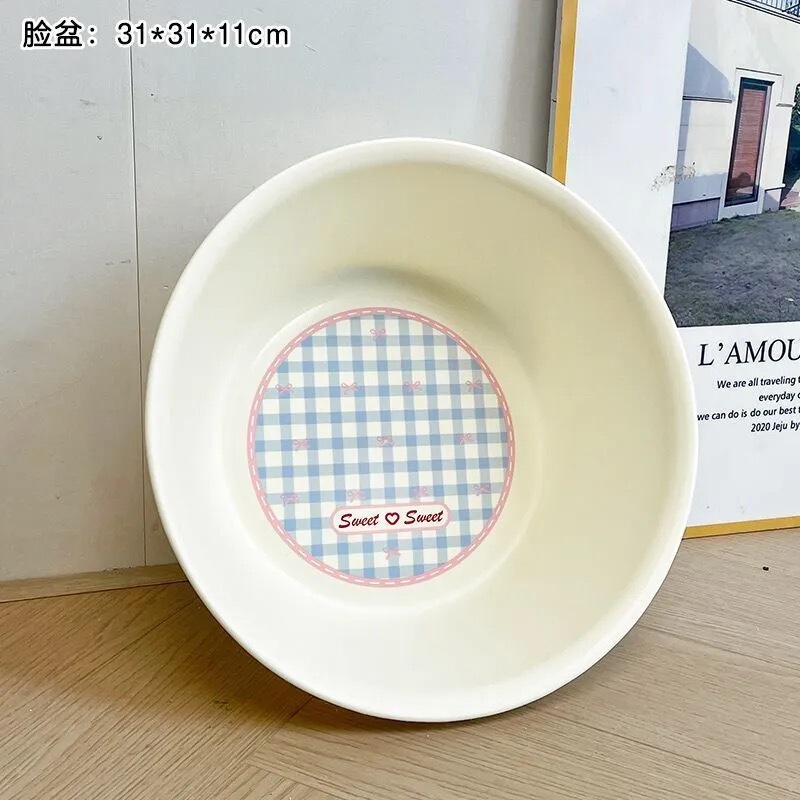 宿舍必备洗漱套装大学生住校开学宿舍好物女洗澡用品塑料手提桶盆|undefined