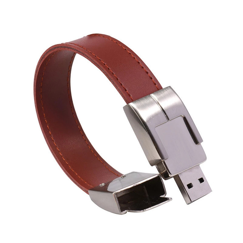 Usb3.0高速usb盤革リストバンドusb盤手首手環優盤はロゴメーカー直販を印刷できる|undefined