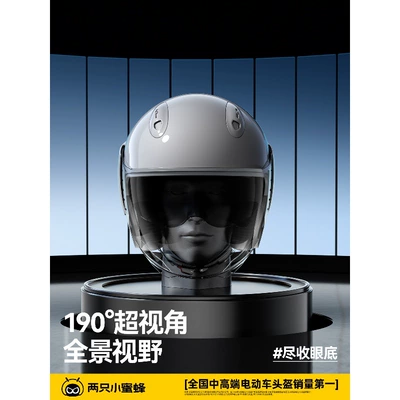 Motosiklet dəbilqələri — Little Bees Electric Motorcycle Helmet