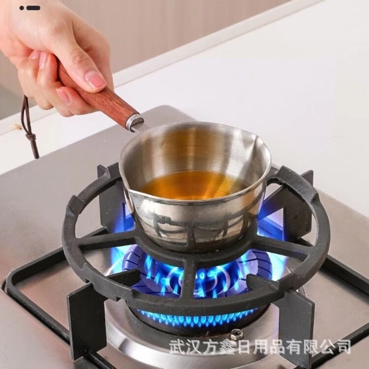 Gas stove support, milk pot rack, cast steel bracket, wok and milk pot support, cast iron round bracket, universal Gas stove support, milk pot rack, cast steel bracket, wok and milk pot support, cast iron round bracket, universal