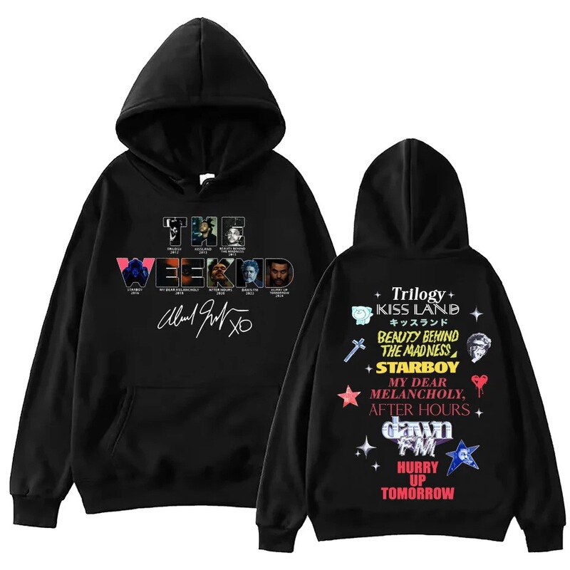 2025 Weekend Album Come on Tomorrow! Sweatshirt Harajuku Pullover Men's Women's Sportswear Fan Gift 2025 Weekend Album Come on Tomorrow! Sweatshirt Harajuku Pullover Men's Women's Sportswear Fan Gift