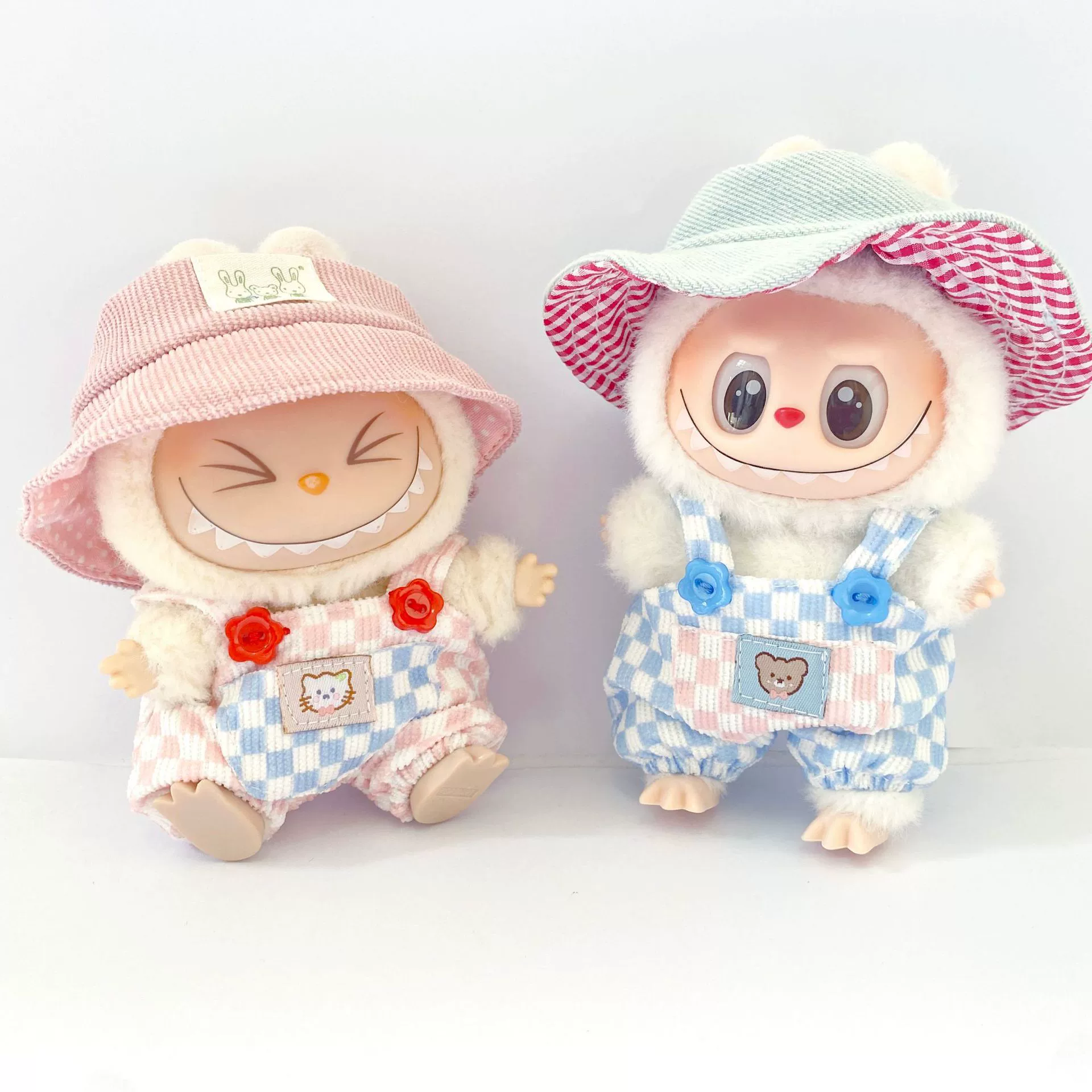 Doll plastic, overall for dressing up, second generation, children's clothing
