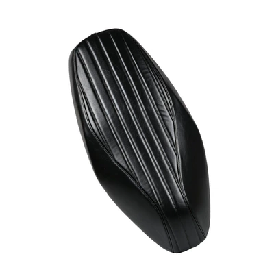 Suzuki Uy125 Scooter Seat Cover, Non-Slip, Shock-Absorbing, High-End Custom Logo, Exclusively for Cross-Border Sales (Motorcycle cushion) - black-vertical-line-model