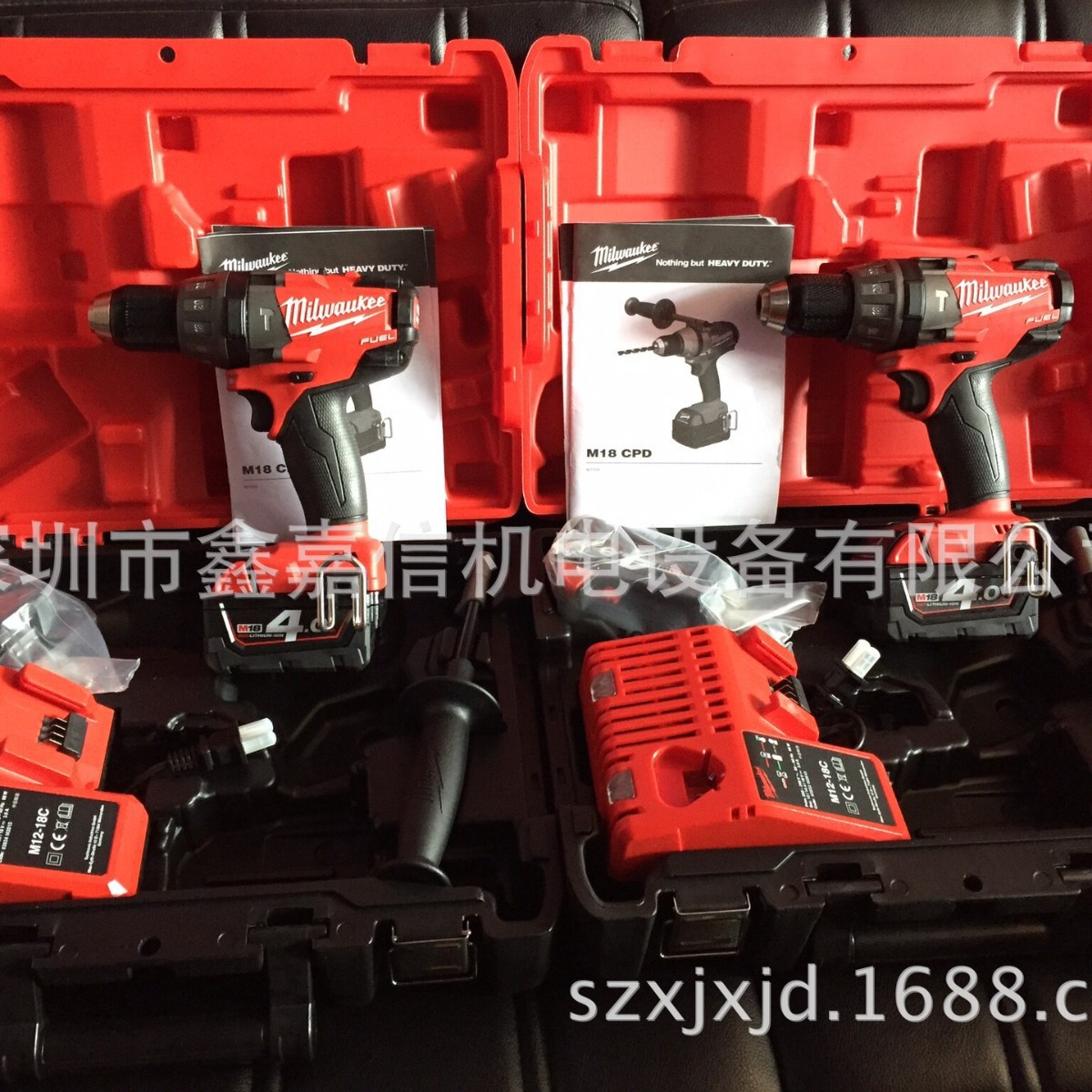 批发米沃奇充电式无刷冲击电钻M18CPD