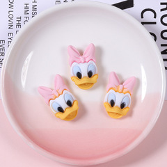 網紅卡通動物頭屁股組合樹脂飾品配件服裝鞋帽裝飾 diy手機殼貼片