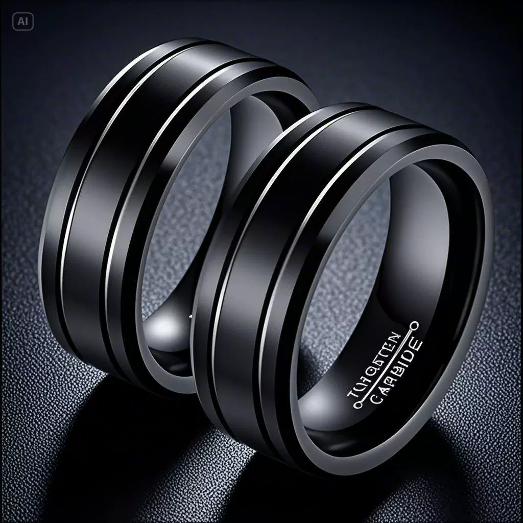 不锈钢戒指男款高级感男潮不掉色小众ins风男士钛钢饰品手饰批发