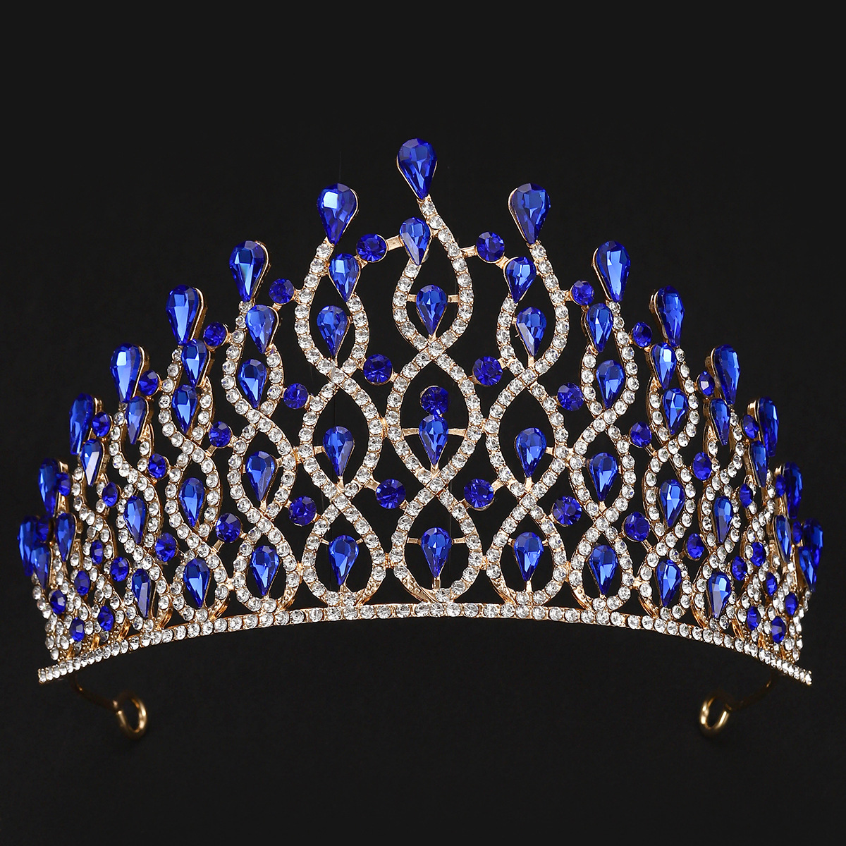 Luxurious Baroque Bridal Crown For Wedding And Princess Pageant_voghion.com